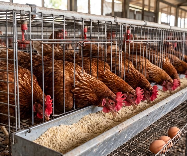 Pakan ayam petelur